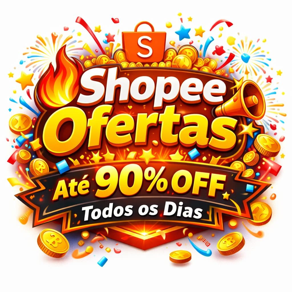 🔥 Shopee Ofertas | Até 90% OFF Todos os Dias