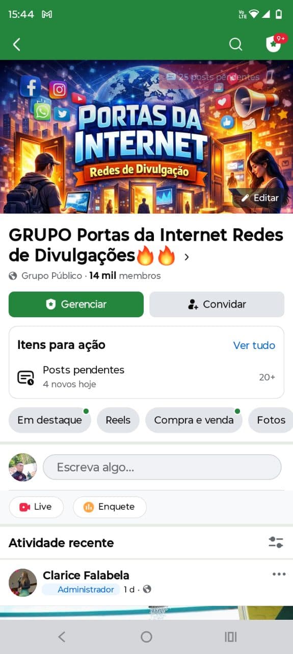 Grupo Portas da Internet Redes de Divulgações 