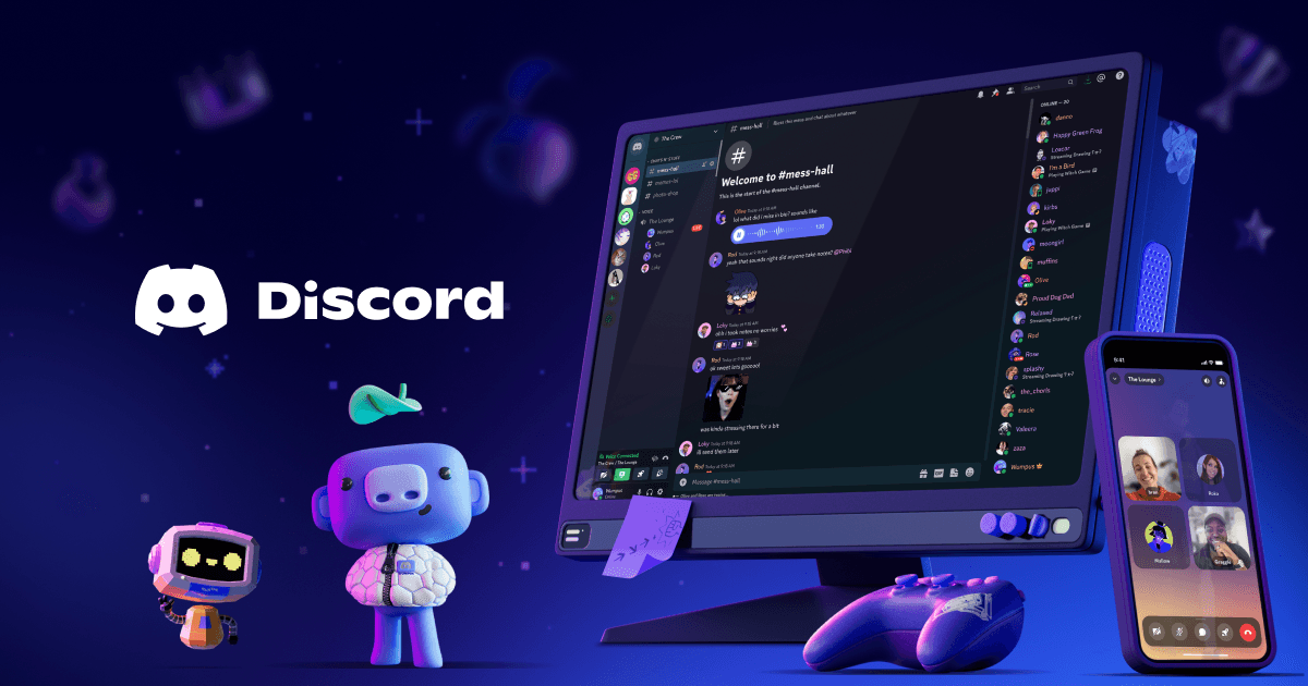 Participe do servidor do Discord Voyer!