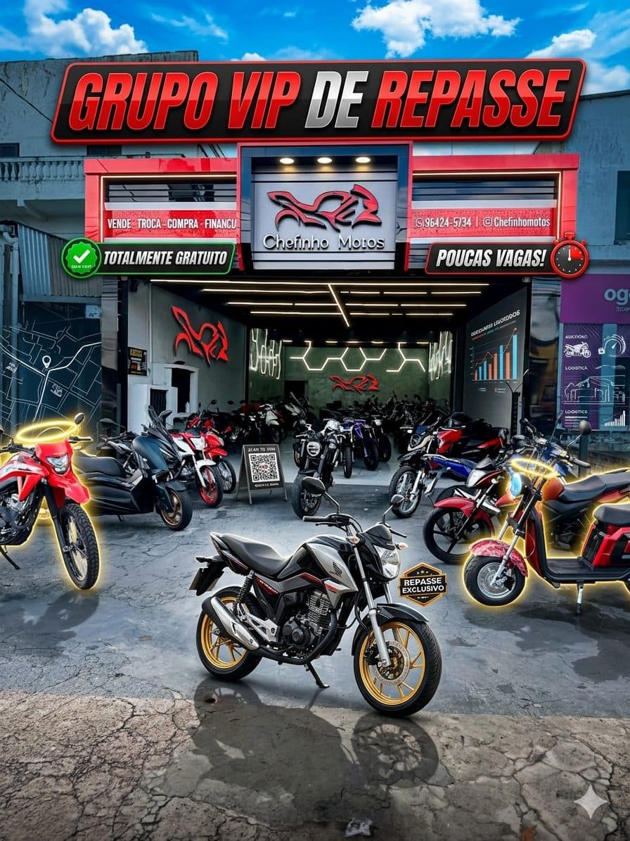 GRUPO VIP DE REPASSE CHEFINHO MOTOS
