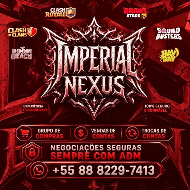 Compras e Vendas - Clash of clans - Brawl Stars - Clash Royale