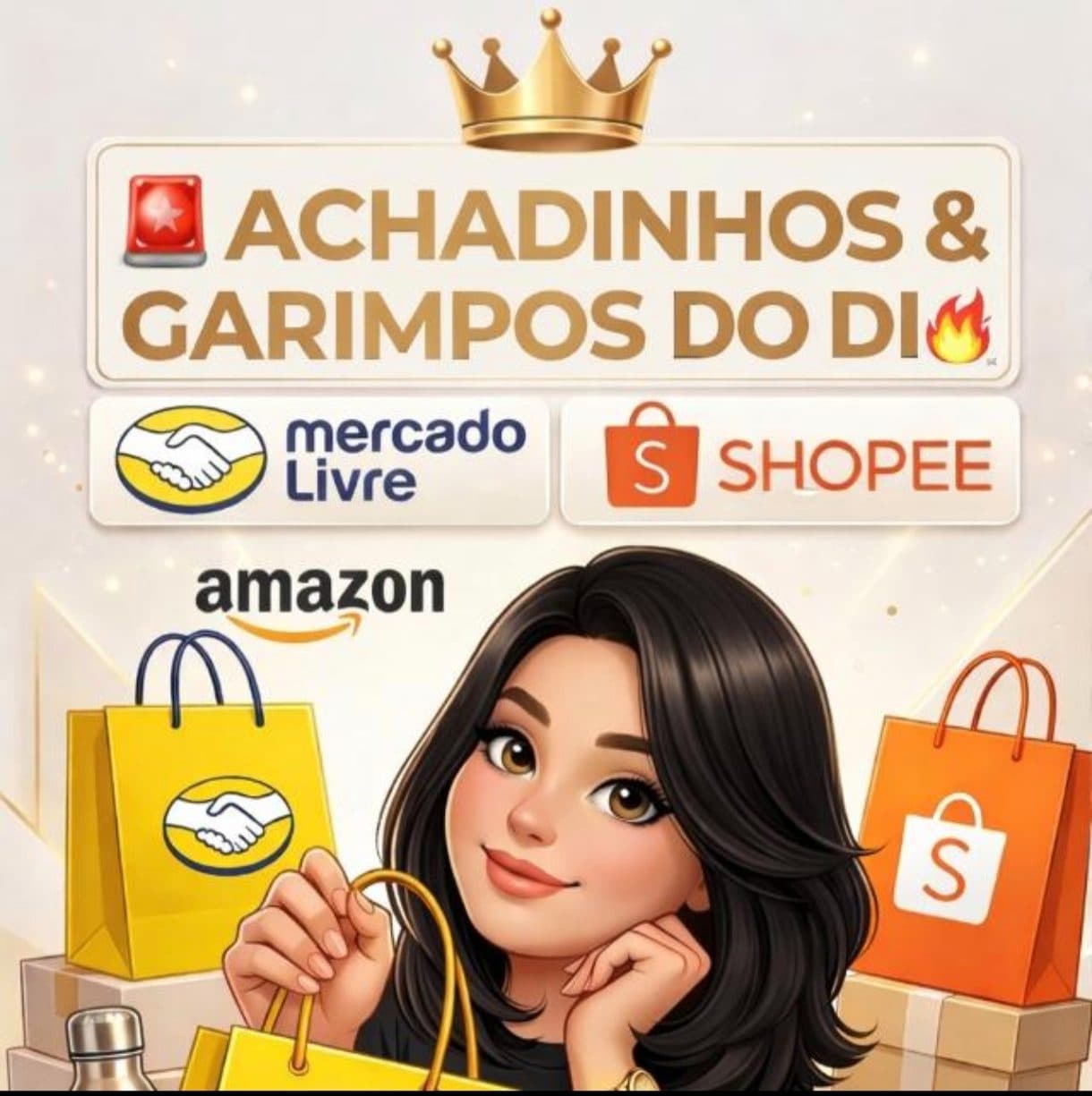 👉 🚨 ACHADINHOS DO DIA 🔥Shopee/Mercado Livre/Amazon✨