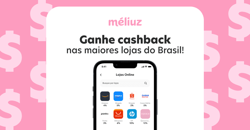 Cashback Fácil e Rápido! Clique aqui e ganhe R$5!